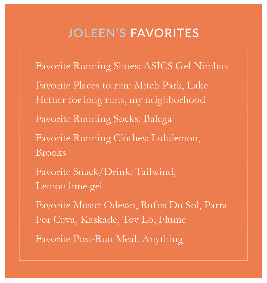 Joleen Chaney Favorite Running Products